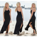 Fashion Rayon Women Beach Sexy Longue robe Maxi